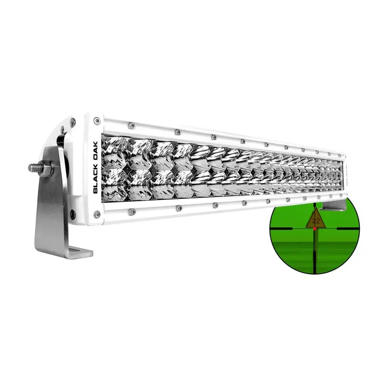 Black Oak Pro Series Double Row Combo Infrared 20" 850Nm Light Bar - White [20Mir-850] 1