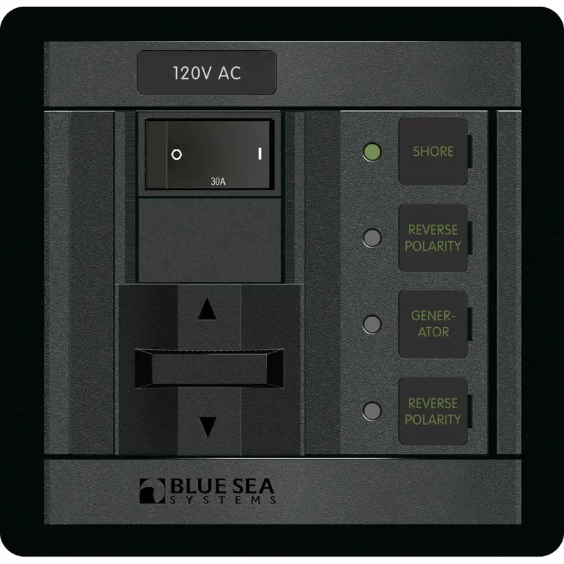 Blue Sea 1208 120V Ac 2 Sources - 30A [1208] 1