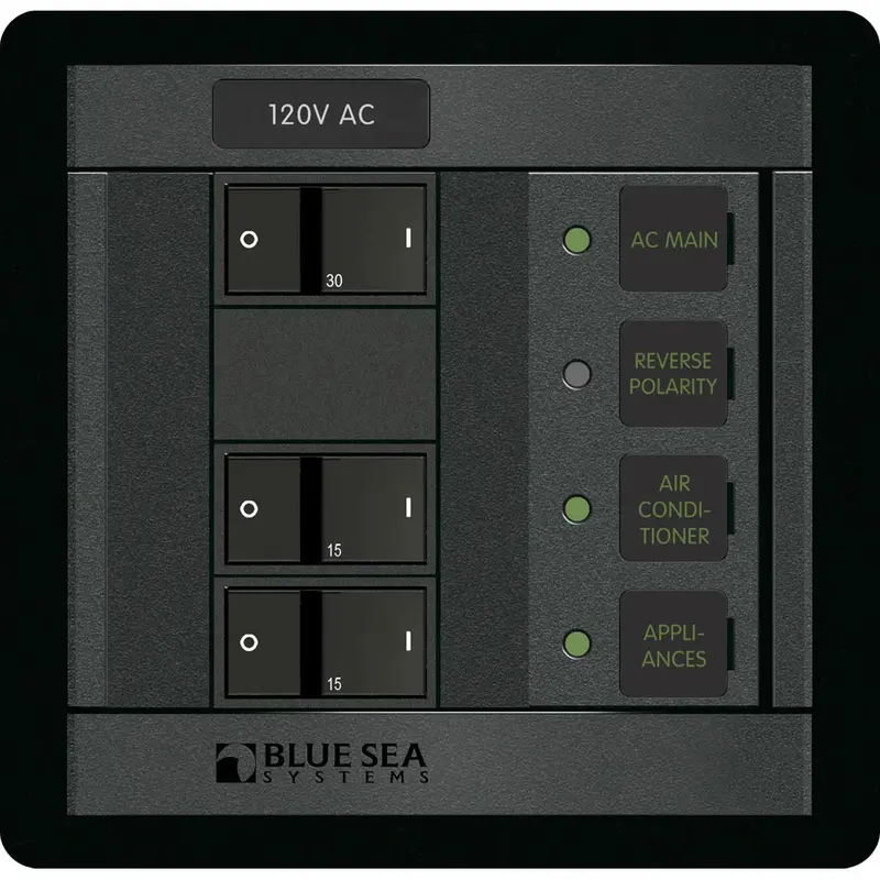 Blue Sea 1214 120V Ac Main + 2 Positions [1214] 1
