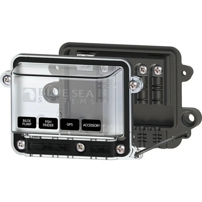 Blue Sea 2356 Water Resistant Busbar - 100 Amp W/Cover [2356] 1