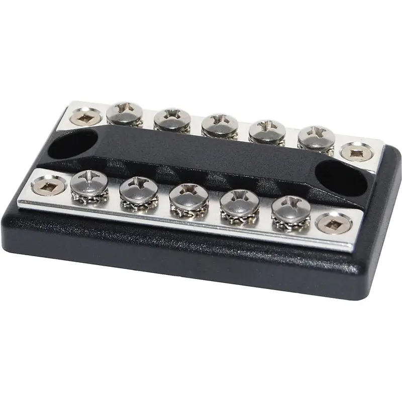 Blue Sea 2701 Dualbus 100 Ampere Common Busbars 5 X 8-32 Screw Terminal [2701] 1