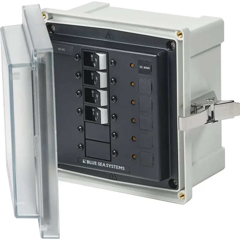 Blue Sea 3135 - Sms Panel Enclosure W/Ul Main  3 Branch (12/24V) - 12/24V Dc [3135] 1