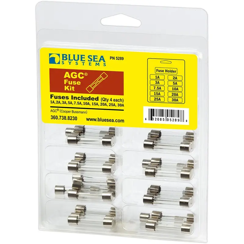 Blue Sea 5289 Agc Fuse Kit - 41-Piece [5289] 1