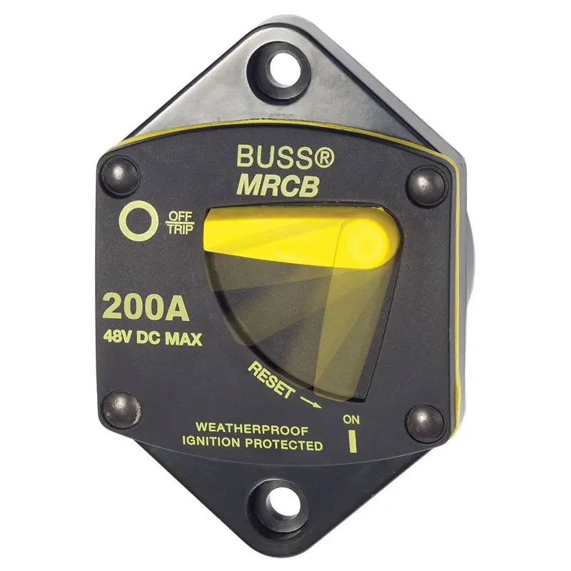Blue Sea 7049 200 Amp Panel Mount 187 Series Circuit Breaker [7049] 1
