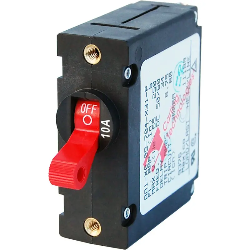 Blue Sea 7205 Ac / Dc Single Pole Magnetic World Circuit Breaker  -  10 Amp [7205] 1