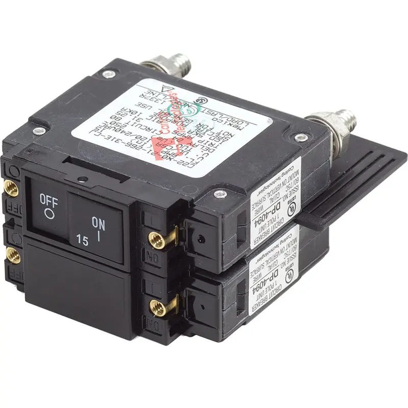 Blue Sea 7462 Ul-489 Circuit Breaker - 15A Flat Rocker [7462] 1