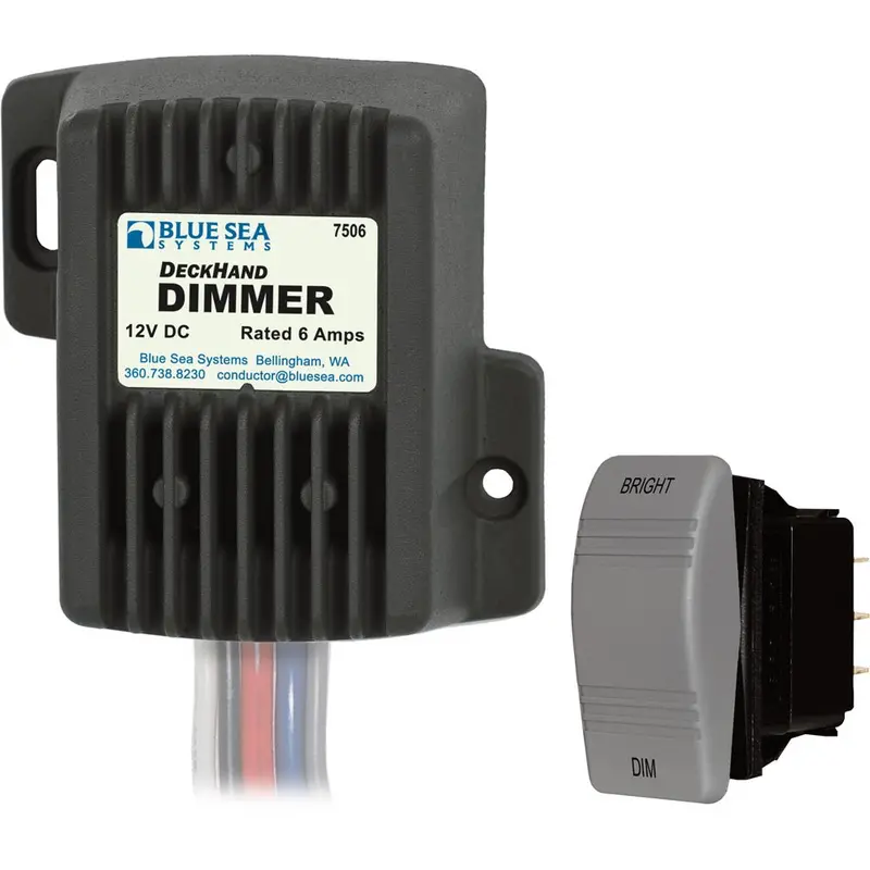 Blue Sea 7506 Deckhand Dimmer - 6 Amp/12V [7506] 1