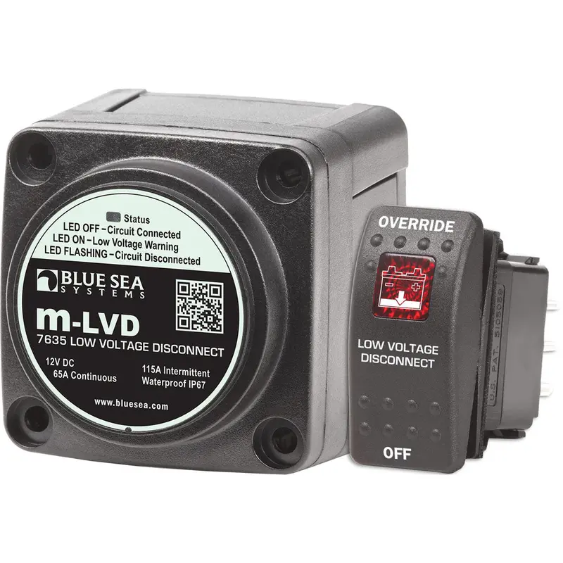 Blue Sea 7635 M-Lvd Low Voltage Disconnect [7635] 1