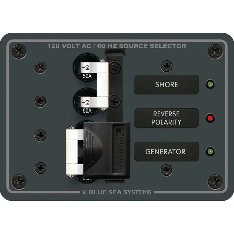 Blue Sea 8061 Ac Toggle Source Selector 120V Ac - 50Amp [8061] 1