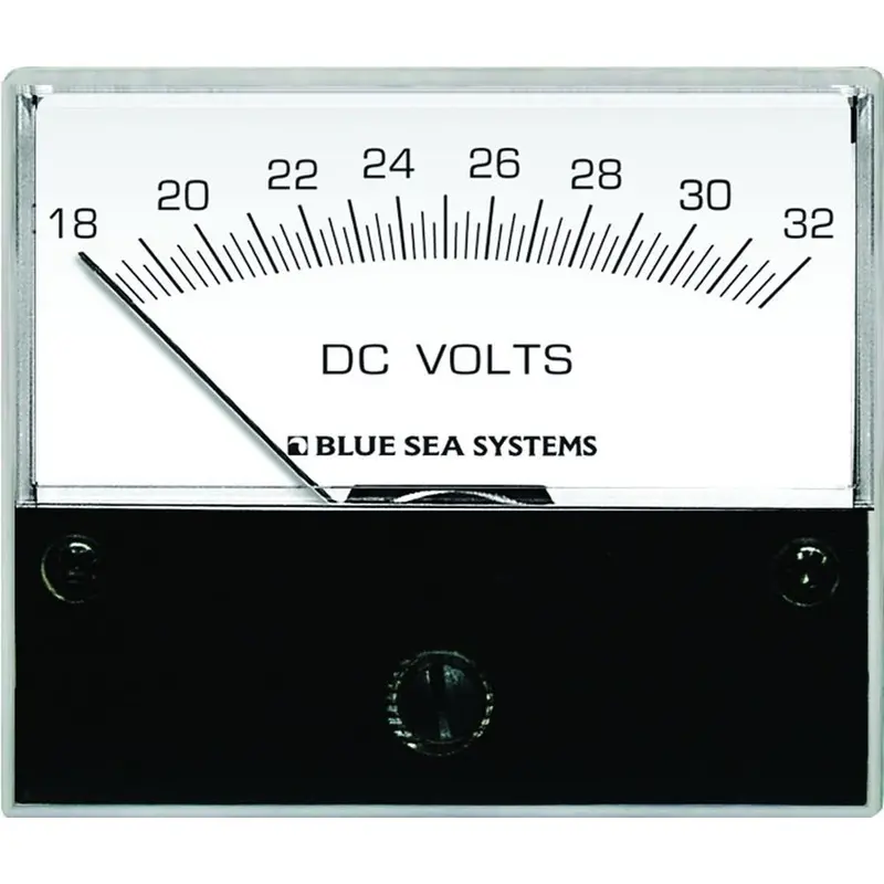Blue Sea 8240 Dc Analog Voltmeter - 2-3/4" Face, 18-32 Volts Dc [8240] 1