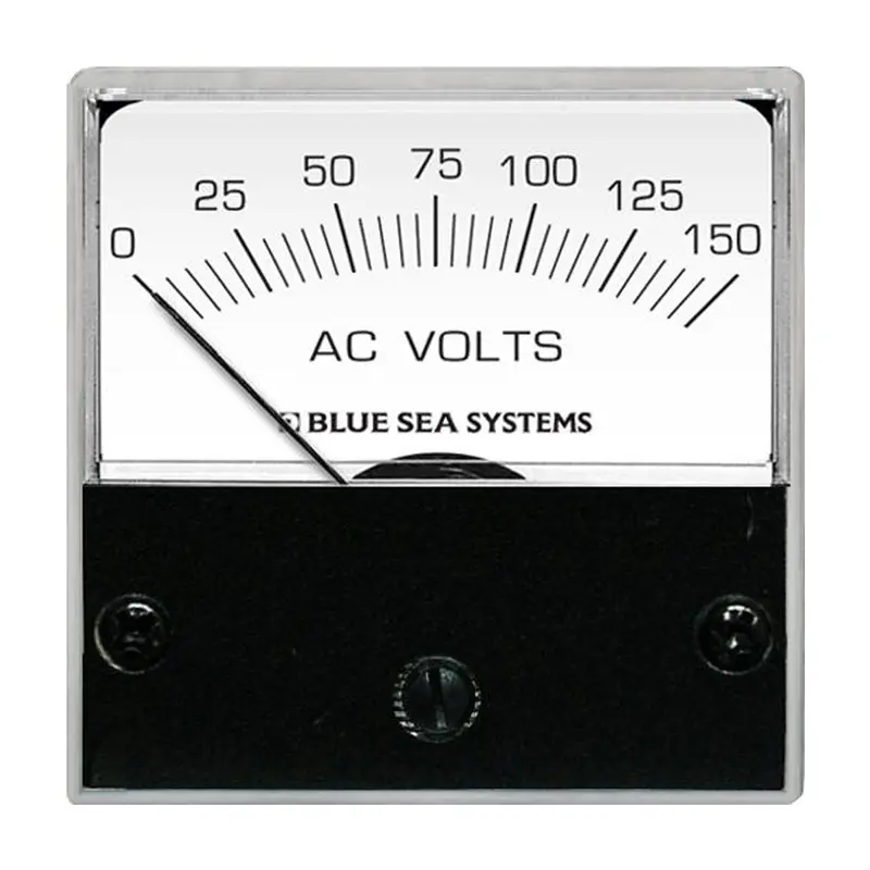 Blue Sea 8244 Ac Analog Micro Voltmeter - 2" Face, 0-150 Volts Ac [8244] 1