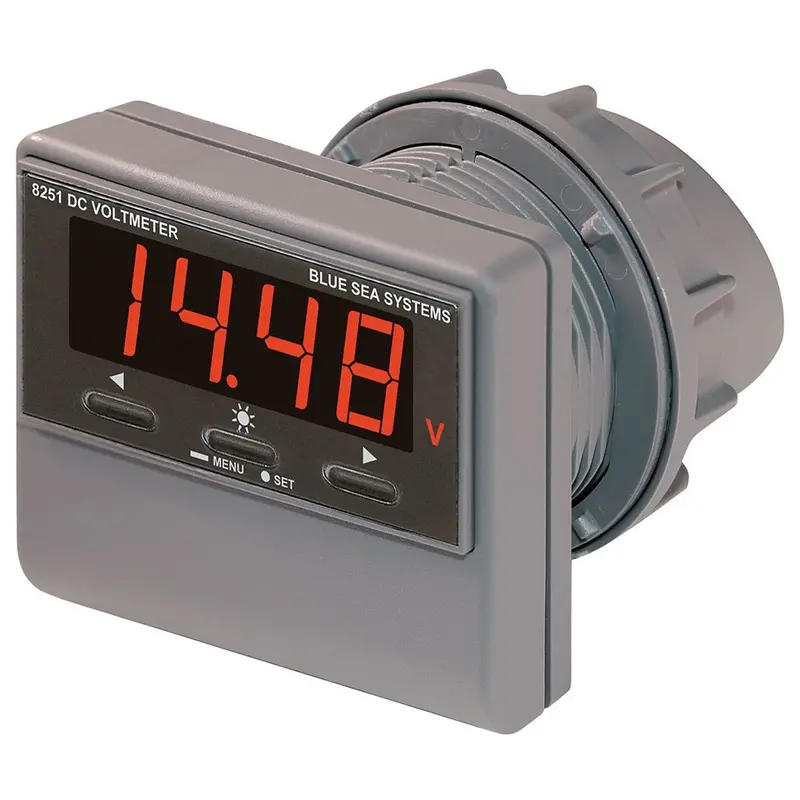 Blue Sea 8251 Dc Digital Voltmeter W/Alarm [8251] 1