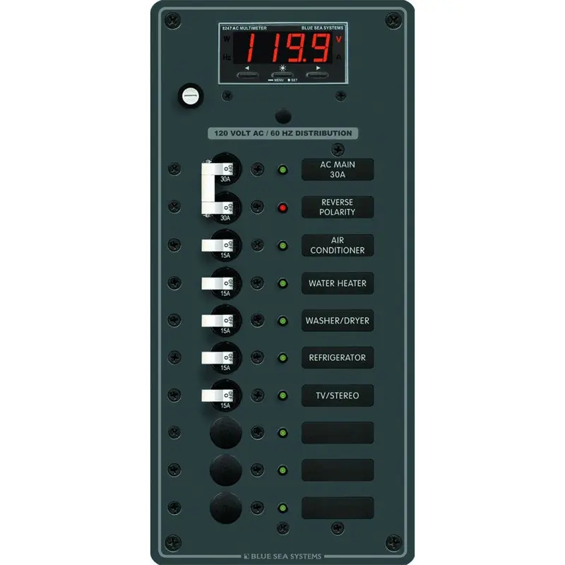 Blue Sea 8406 Ac Main + 8 Positions [8406] 1