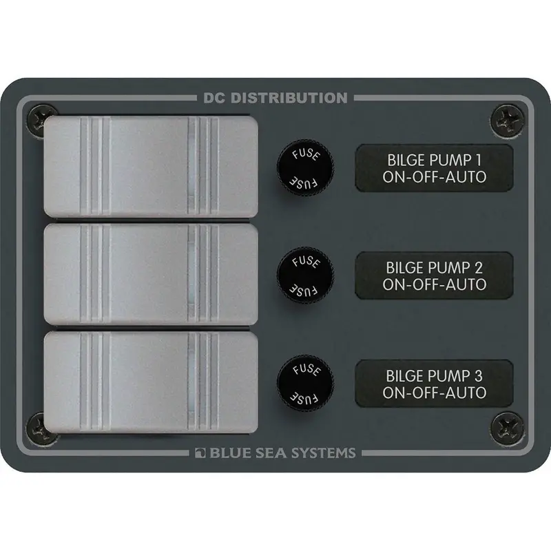 Blue Sea 8665 Contura 3 Bilge Pump Control Panel [8665] 1