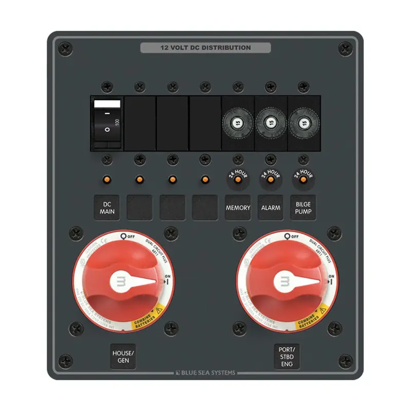 Blue Sea 8689 M-Series Dual Circuit Plus 2 Of Pn 6011 [8689] 1