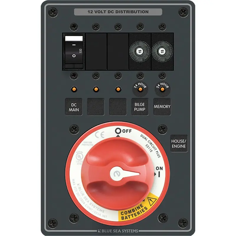 Blue Sea 8690 E-Series Dual Circuit Plus Pn 5511E [8690] 1