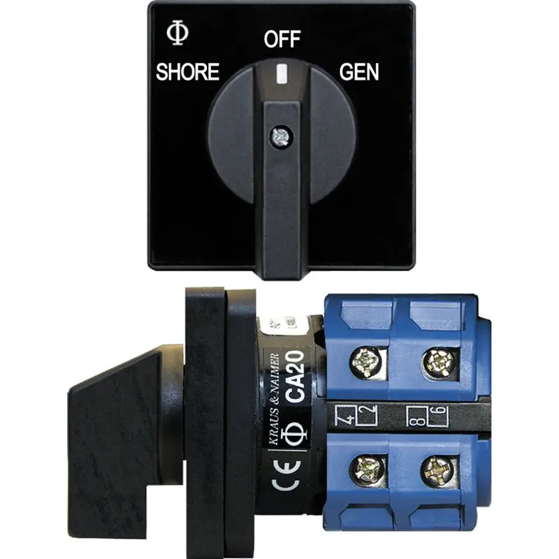 Blue Sea 9009 Switch, Ac 120Vac 32A Off +2 Position [9009] 1