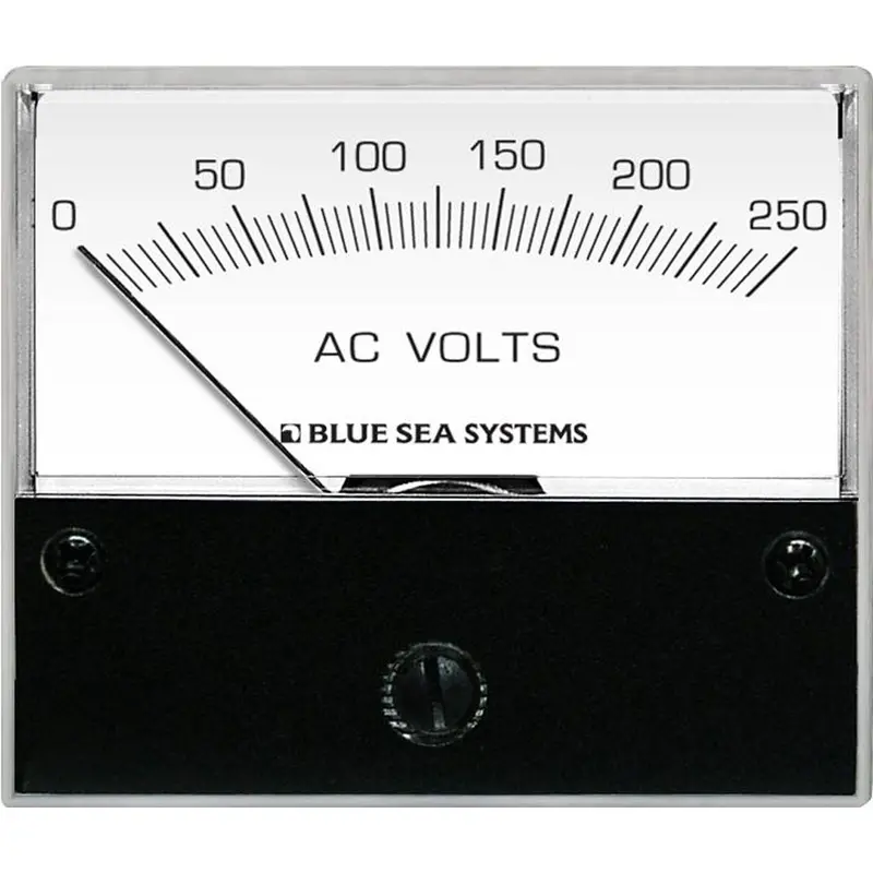 Blue Sea 9354 Ac Analog Voltmeter 0-250 Volts Ac [9354] 1
