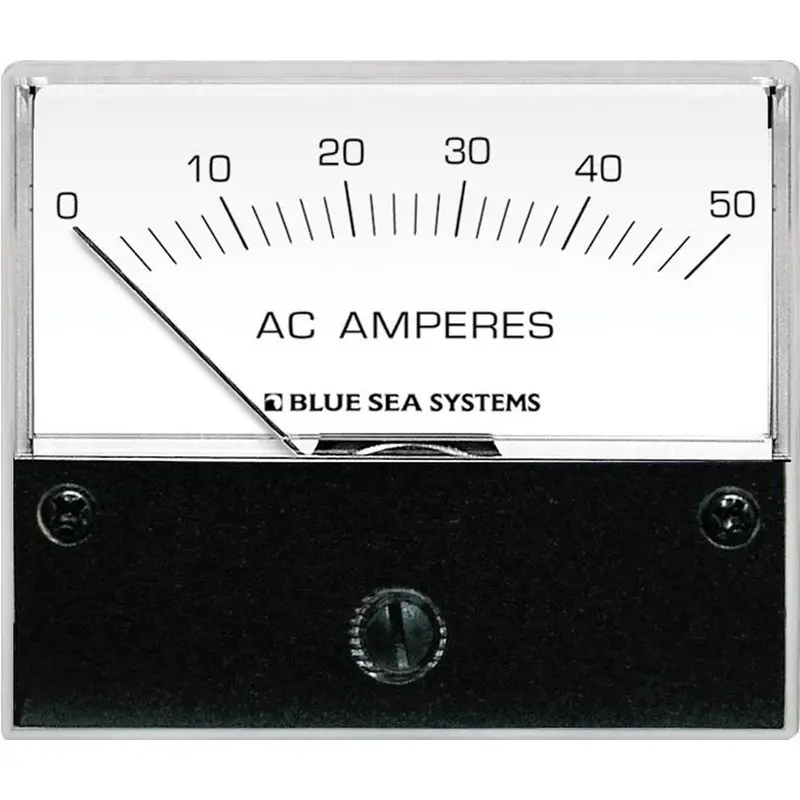Blue Sea 9630 Ac Analog Ammeter  0-50 Amperes Ac [9630] 1