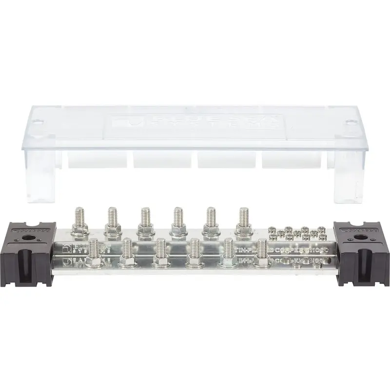Blue Sea Powerbar 1000 - 12 3/8" Terminal Studs W/Cover [1991] 1