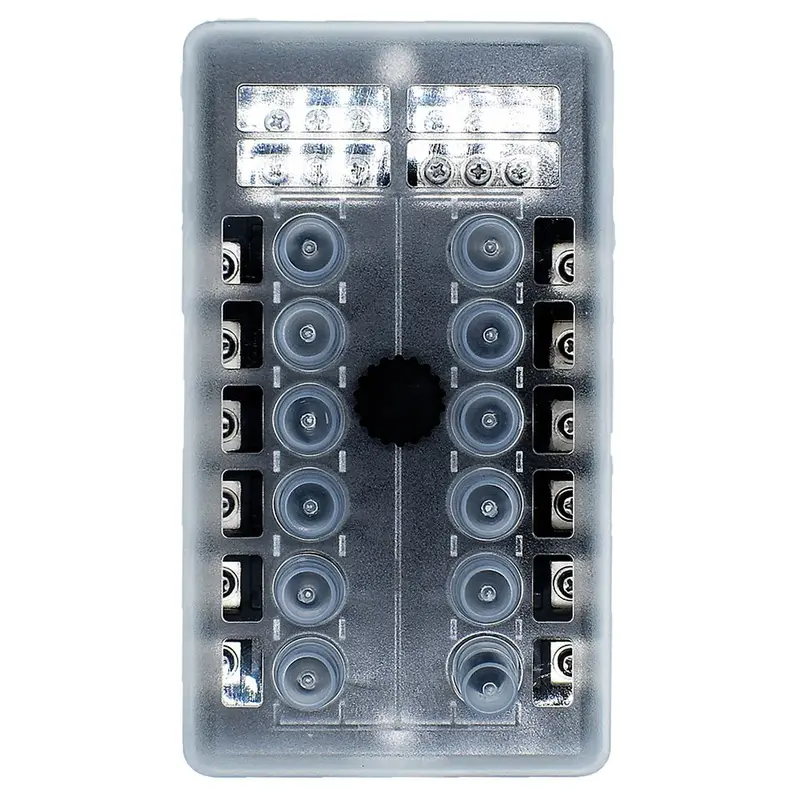 Bluewater 12 Position Beaker Block W/Cover [3200-2001-012] 1