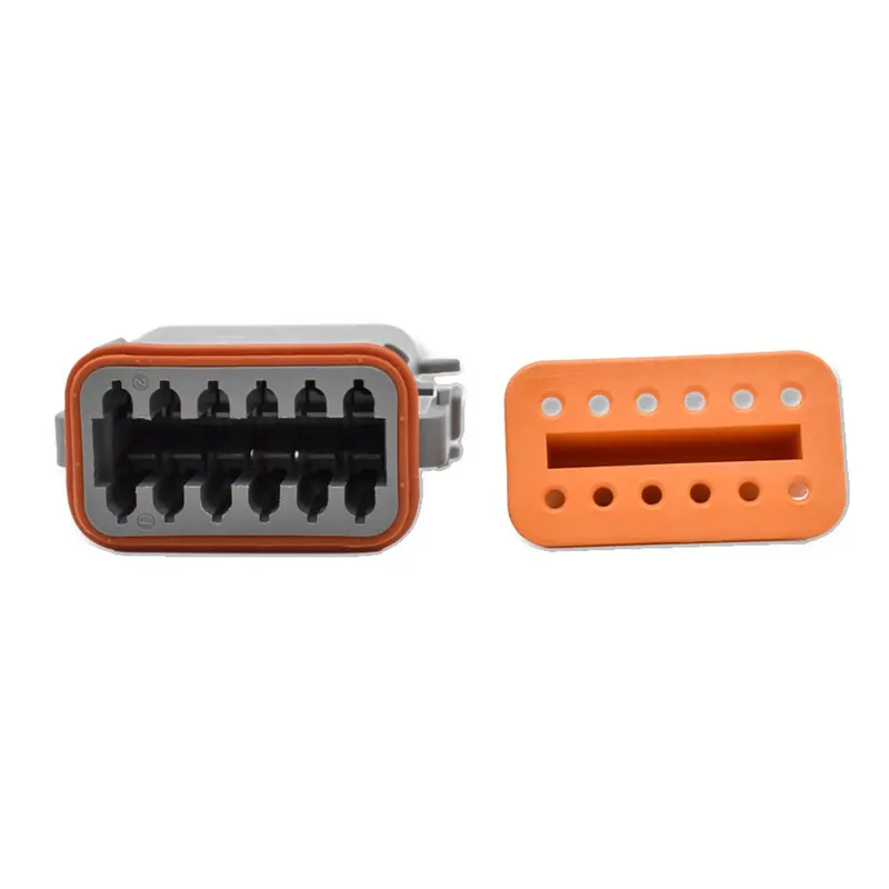 Bluewater 12 Position Female Deutsch Connector W/Wedge Lock [Dt06-12S] 1
