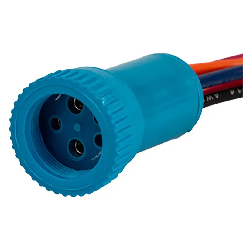 Bluewater 19Mm Electronic Deutsch Connector W/5-Wire Pigtal - Nav/Anchor - 1' Lead [9057-4914-212] 1