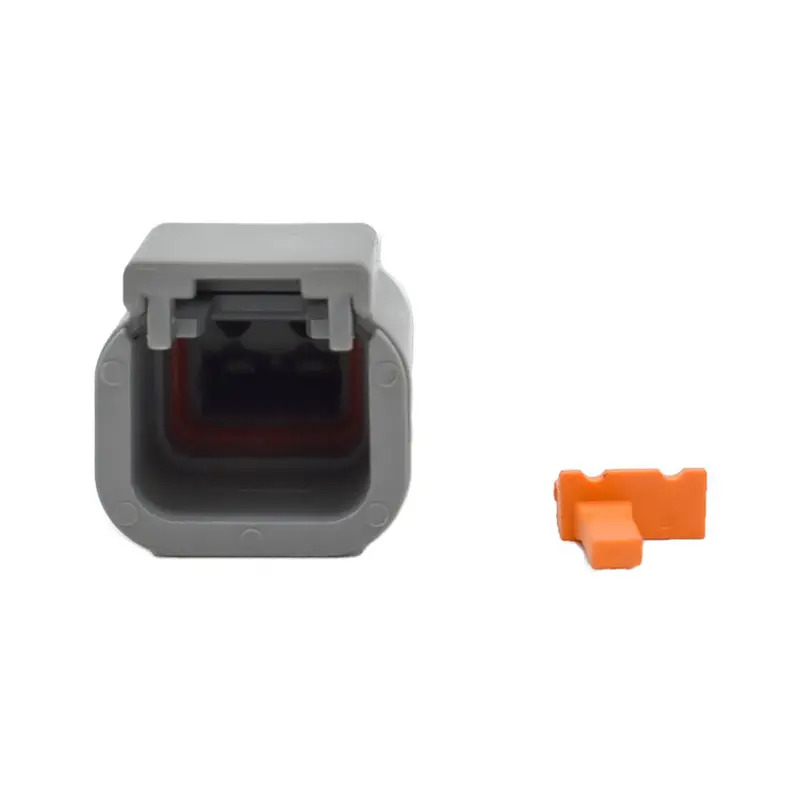 Bluewater 2 Position Dtm Male Connector [Dtm04-2P] 1