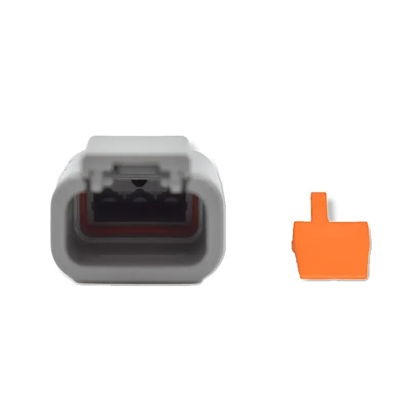 Bluewater 3 Position Dtm Male Connector W/Wedge Lock [Dtm04-3P] 1