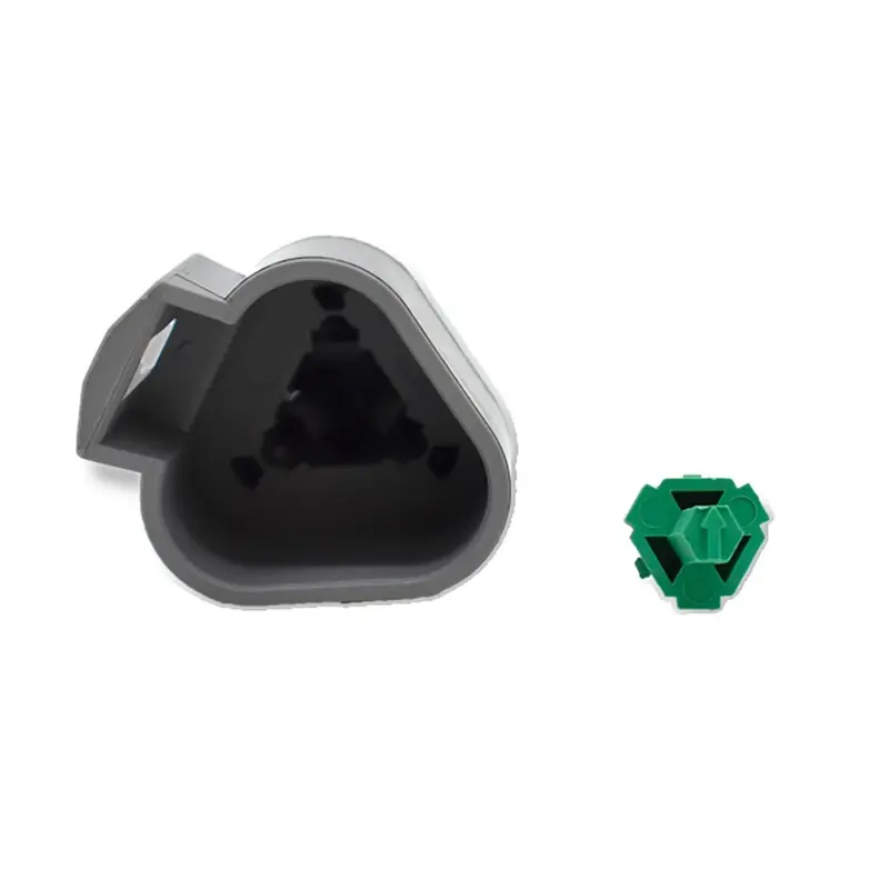 Bluewater 3 Position Male Deutsch Connector W/Wedge Lock [Dt04-3P] 1