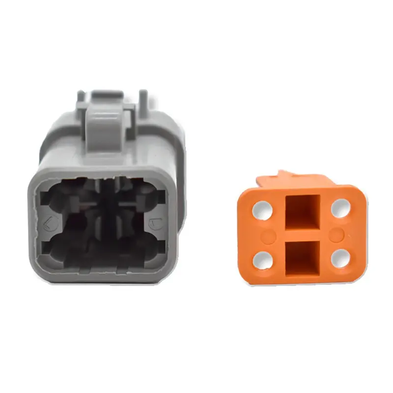 Bluewater 4 Position Dtp Female Connector W/Wedge Lock [Dtp06-4S] 1