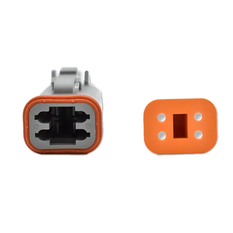 Bluewater 4 Position Female Deutsch Connector W/Wedge Lock [Dt06-4S] 1