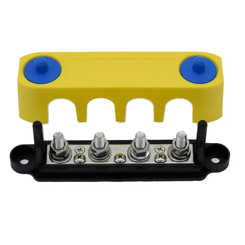 Bluewater Common Stud 4 Gang Negative Busbar Terminal Block [313756-B-023] 1