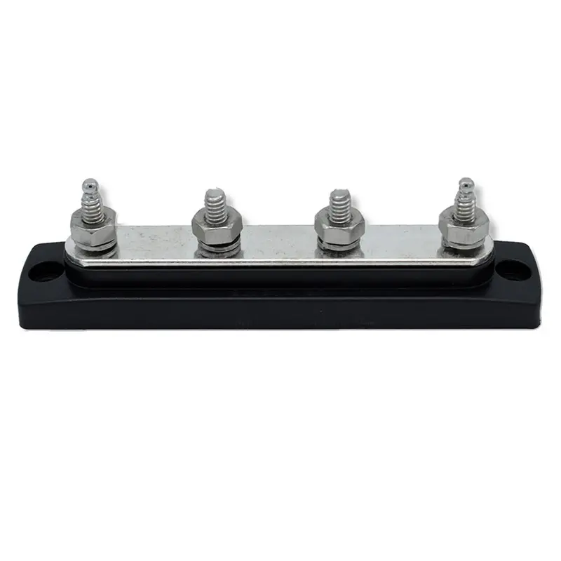 Bluewater Common Stud Busbar 4 Gang - Black [312303-B-020] 1