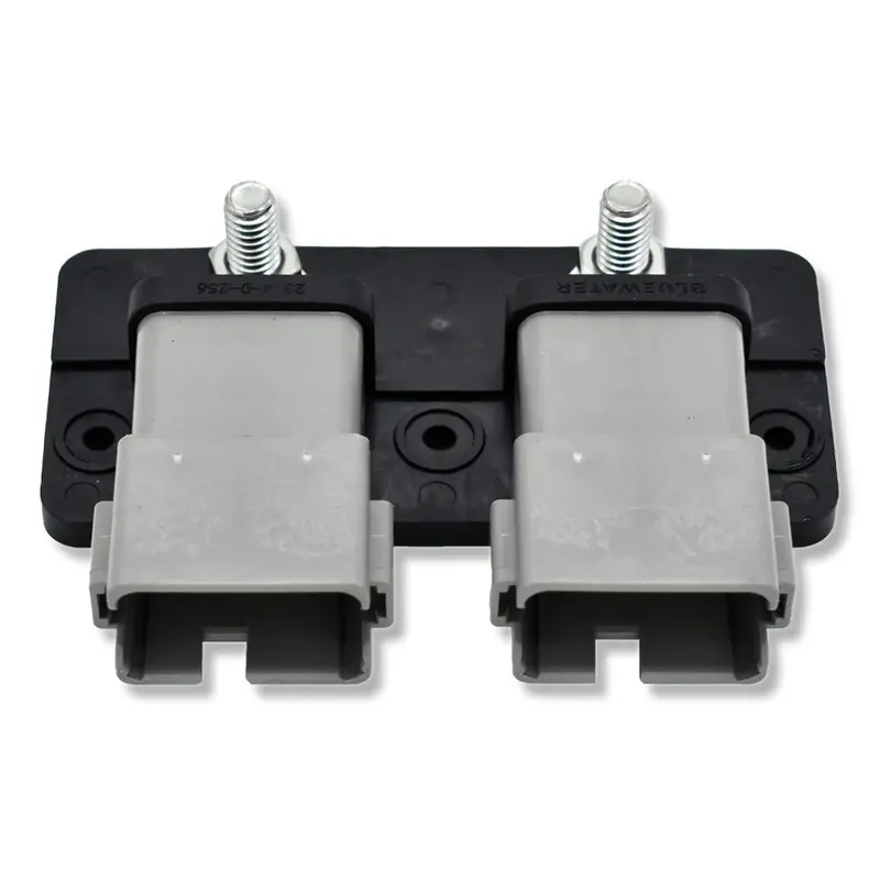 Bluewater Dual 12 Position Male Sealed Deutsch Connector Busbar - 5/16" Stud [2314-D-256] 1