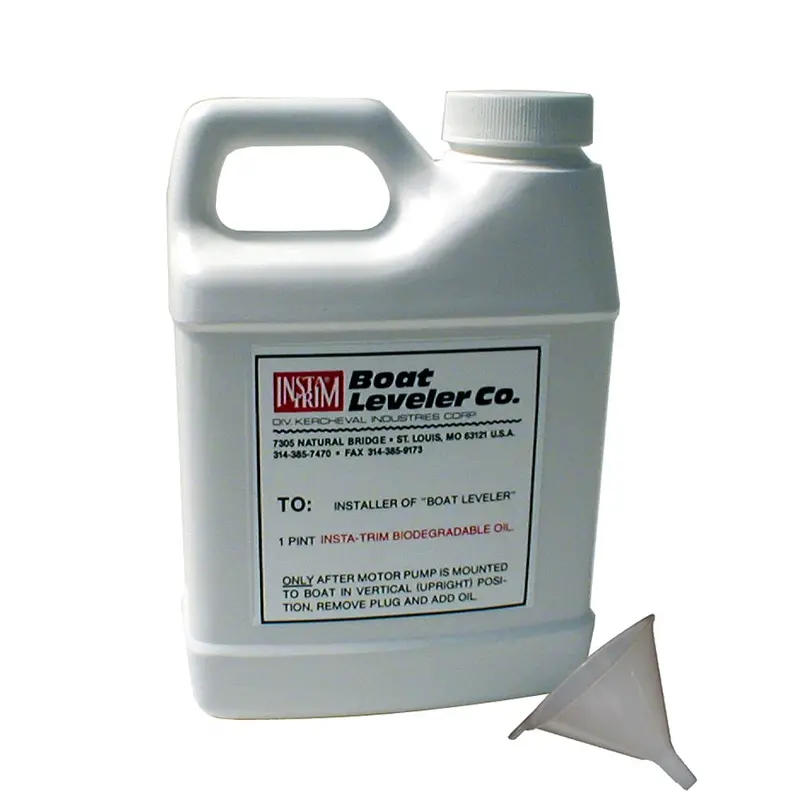 Boat Leveler Oil & Funnel Kit [12612] 1