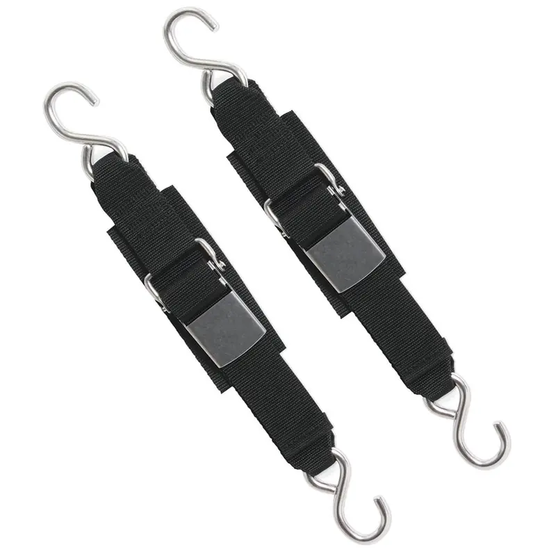 Boatbuckle Stainless Steel Kwik-Lok Transom Tie-Downs [F12066] 1