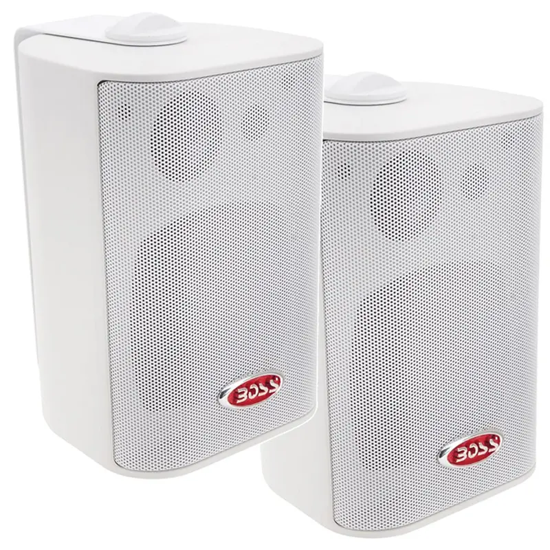 Boss Audio 4" Mr4.3W Box Speakers - White - 200W [Mr4.3W] 1