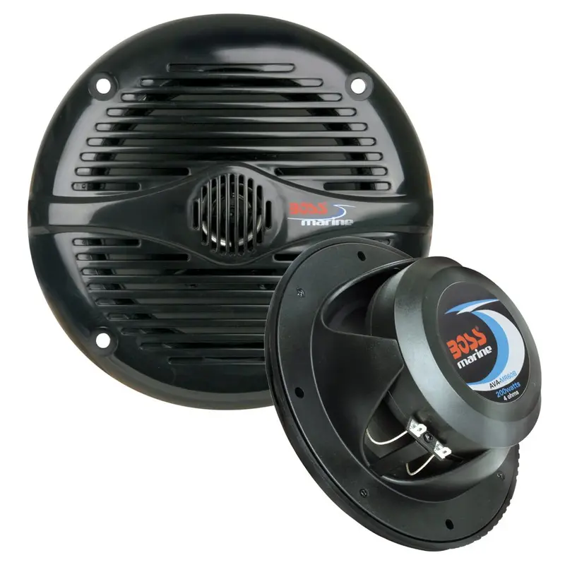 Boss Audio 6.5" Mr60b Speakers - Black - 200W  [Mr60b] 1