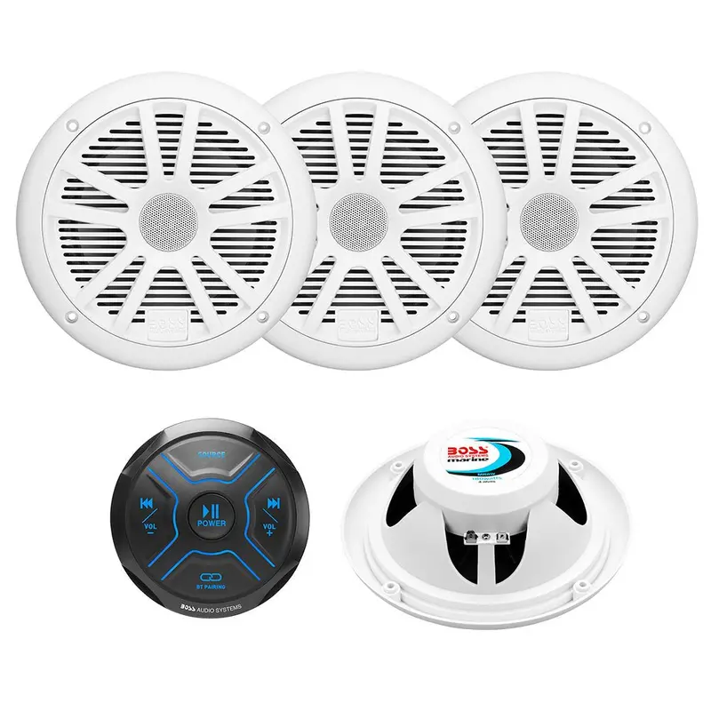 Boss Audio Mg250w.64 Kit W/Mgr150b  2 Pairs Of Mr6w Speakers [Mg250w.64] 1
