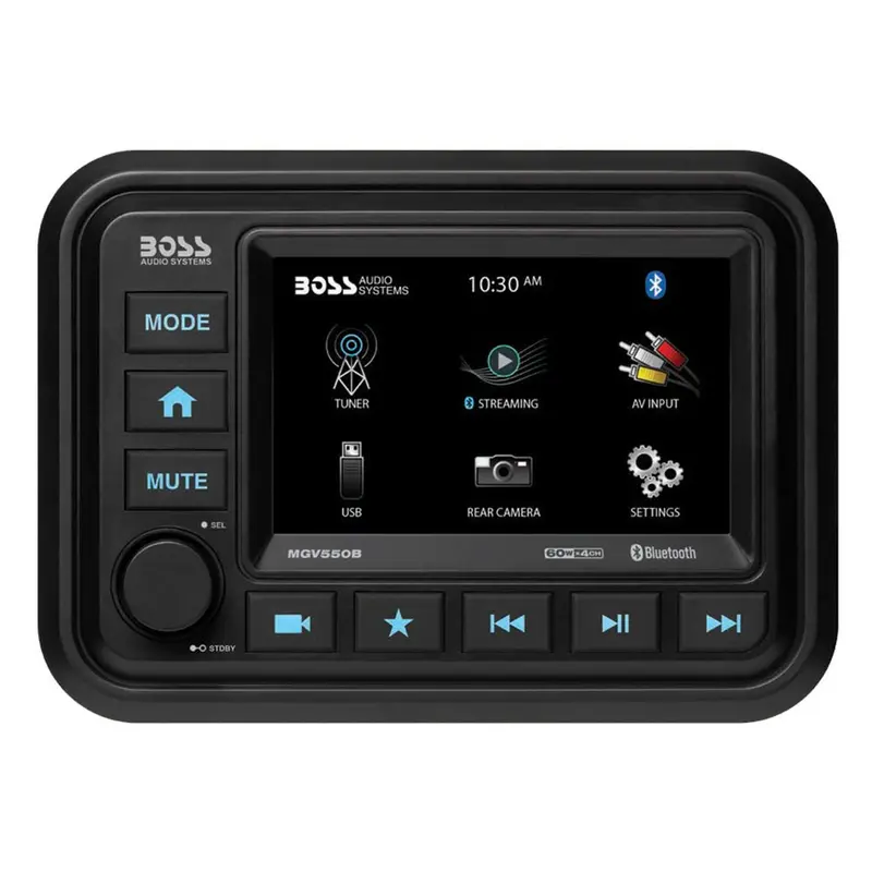 Boss Audio Mgv550b Marine Stereo W/Am/Fm/Bt/Rear Camera [Mgv550b] 1