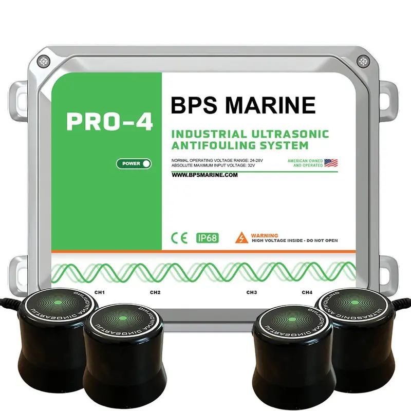 Bps Marine Pro-4 4-Transducer Ultrasonic Antifouling System - 24Vdc [24V-Pro-4] 1