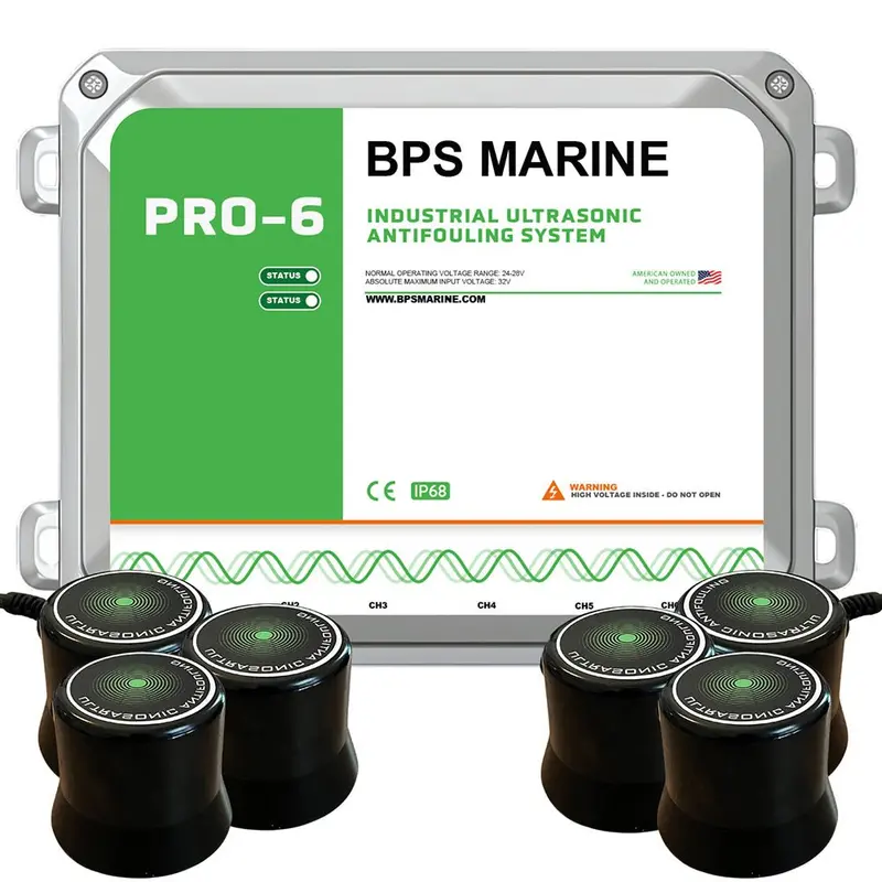 Bps Marine Pro-6 6-Transducer Ultrasonic Antifouling System - 24Vdc [24V-Pro-6] 1
