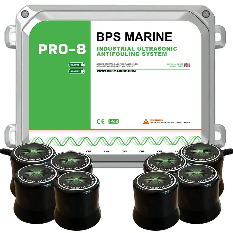 Bps Marine Pro-8 8-Transducer Ultrasonic Antifouling System - 24Vdc [24V-Pro-8] 1