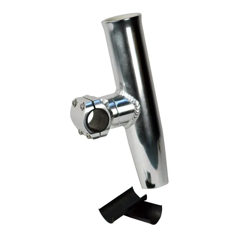 C.E. Smith Adjustable Mid Mount Rod Holder Aluminum 1.66" Or 1-1/2" W/Sleeve  Hex Key [53772] 1