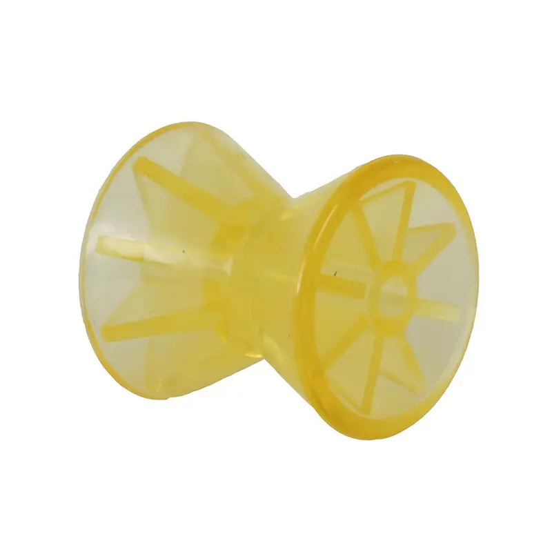 C.E. Smith Bow Roller - Yellow Pvc - 4" X 1/2" Id [29543] 1