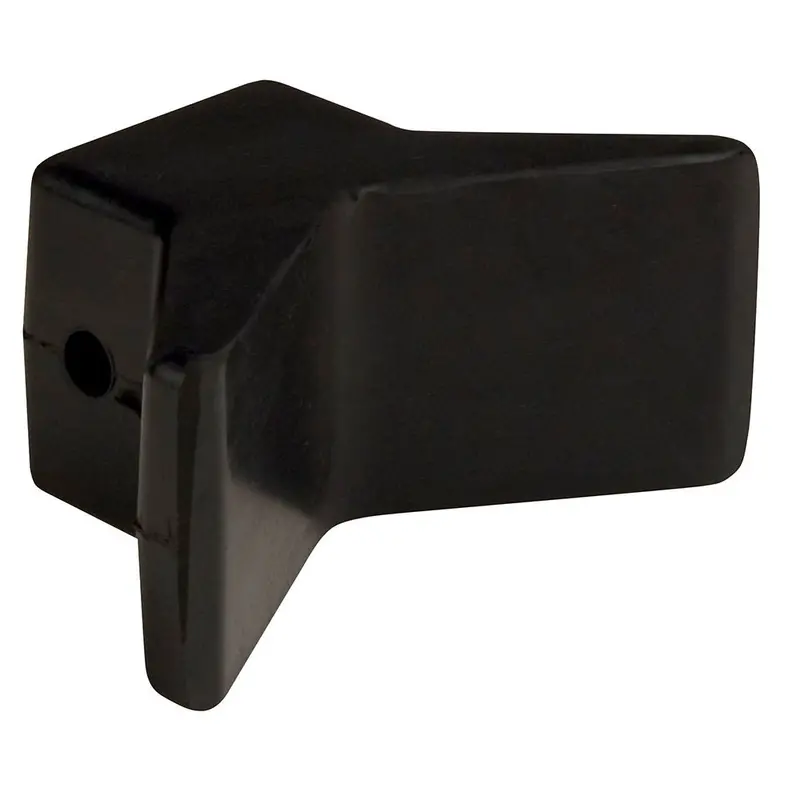 C.E. Smith Bow Y-Stop - 3" X 3" - Black Natural Rubber [29551] 1