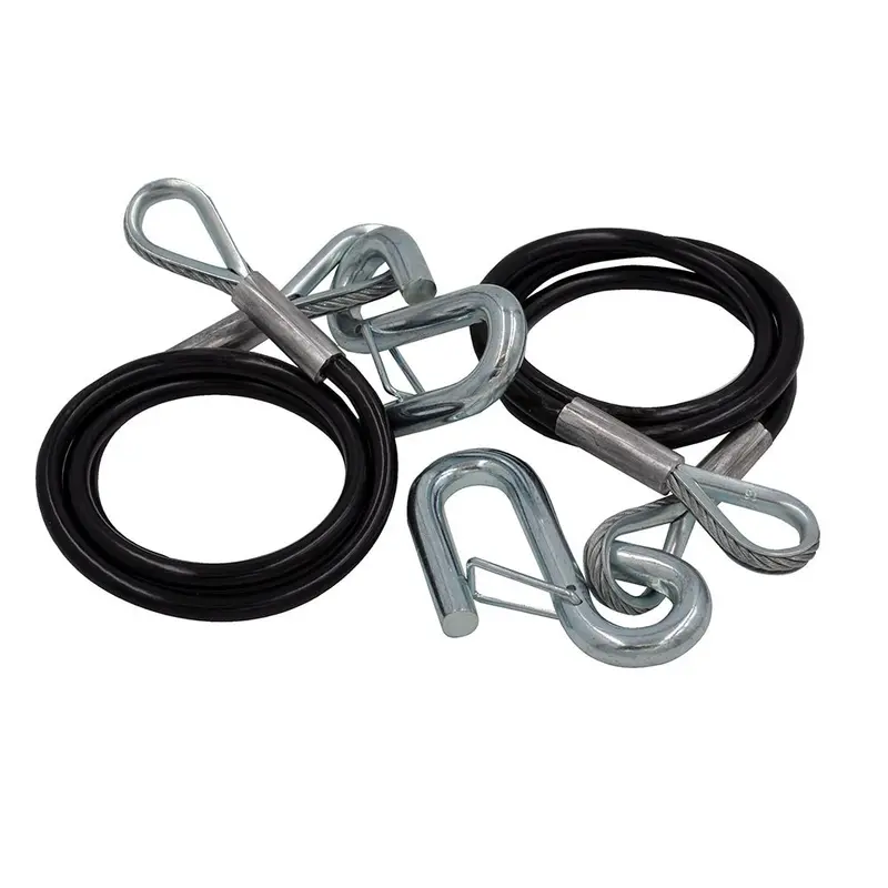 C.E. Smith Safety Cables - 3500Lb Capacity - Pvc Coated - Pair [16662A] 1