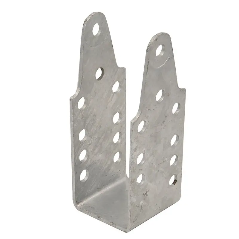 C.E. Smith Strap Bent Channel Upright Short Galvanized Bracket - 9" [250-021786-10Ez] 1
