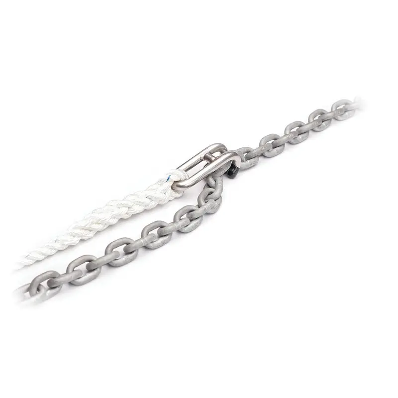 C. Sherman Johnson "Captain Hook" Chain Snubber Large Snubber Hook F/3/8"  1/2" Chain W/15 Of 5/8" 3 Strand Nylon [46-475] 1